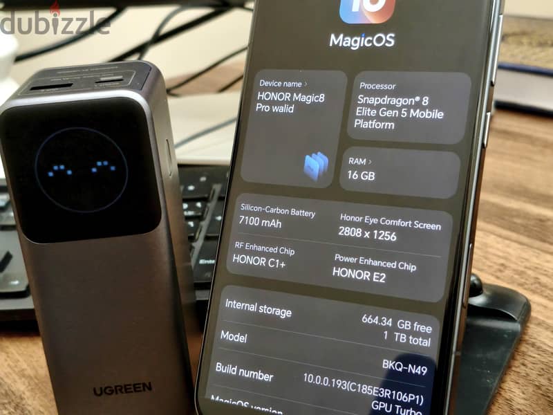 Honor magic 8 pro 1t 16ram 3