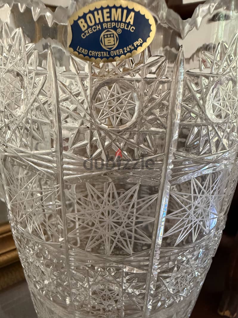 Bohemia vase 1