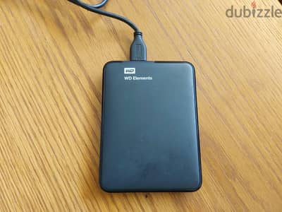 WD Elements 1TB Portable USB 3.0 External Hard Drive