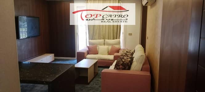Distinct apartment for sale in Madinty B7, furnished and equipped, ground floor, Talaat Mostafa
