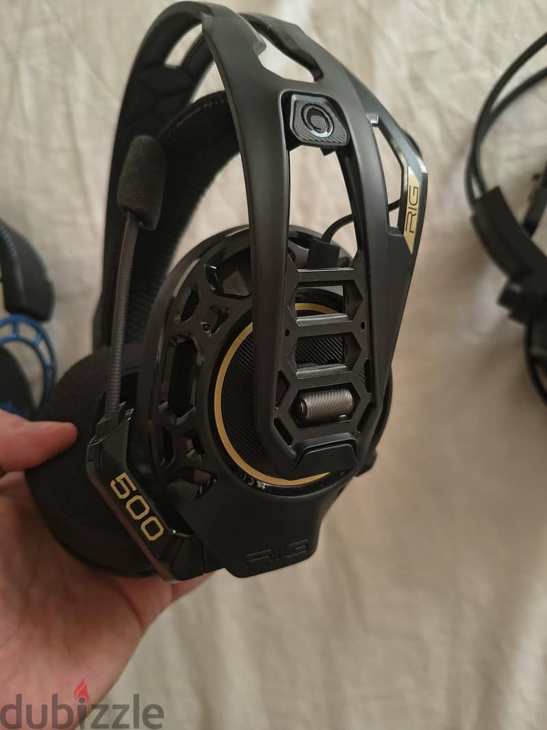 Hyper x cloud alpha s+ Msi ds502 + nacon rig 500 pro 2