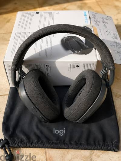 سماعة لوجيتك زون فايب 100 (Logitech Zone Vibe 100)اللون: أسود