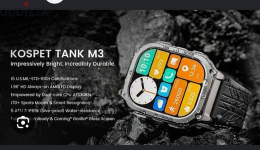smart watch Tank M3
