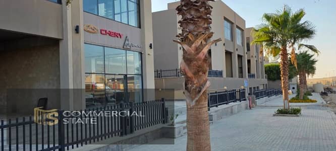 محل فى فلدج جاردن قطامية 122م للايجار