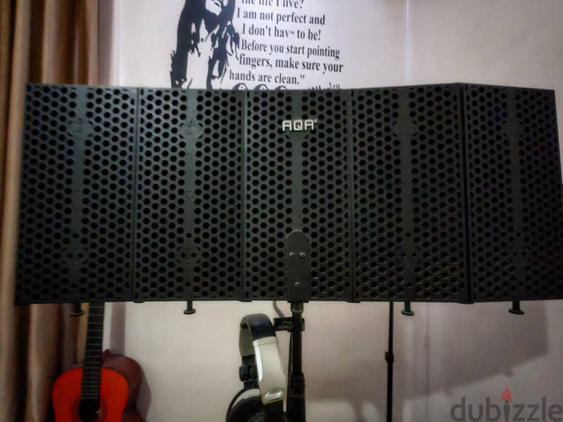AT 2020 MIC XLR + Isolation Shield + Shock Mount 6