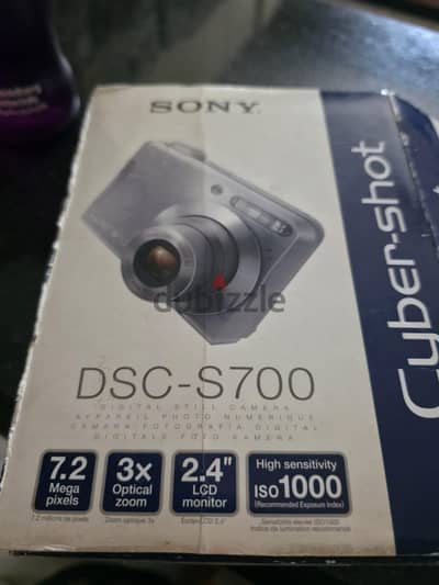 sony cyber shot Dsc s700