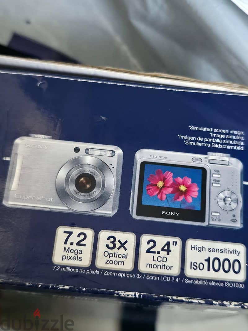 sony cyber shot Dsc s700 1