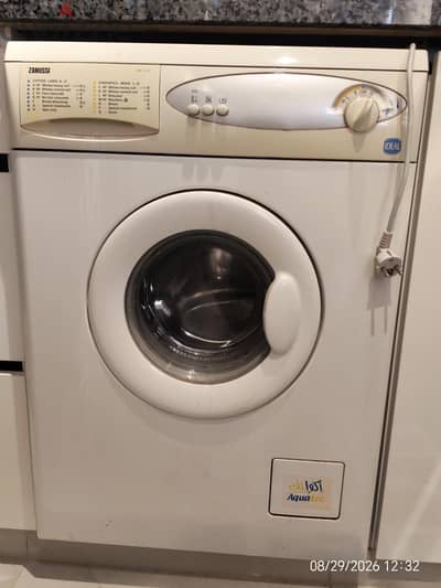 غسالة  ideal zanussi full automatic