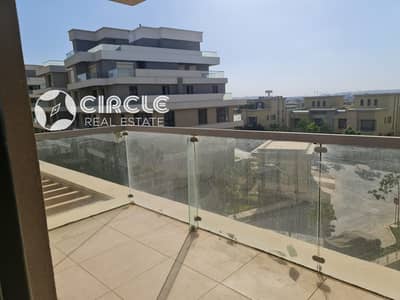 Modern 160 sqm apartment fully finished with kitchen and ACs available for rent in Sky Condos – Villette (SODIC), New Cairo.