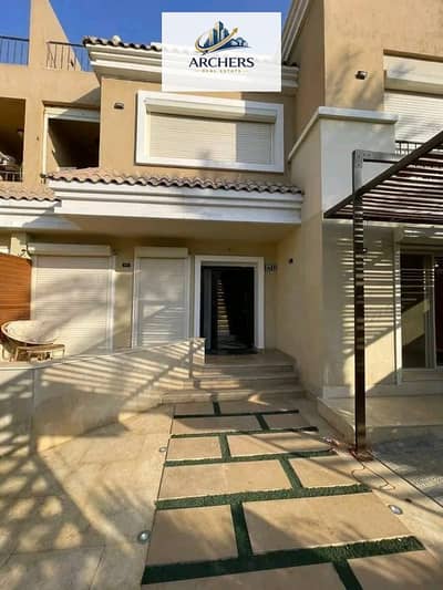 فيلا بسعر مميز جدا كمبوند مبني علي طريق السويس امام اوبن اير مول مدينتي / Sarai New Cairo Beside Madinty