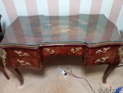 Classic wooden desk
