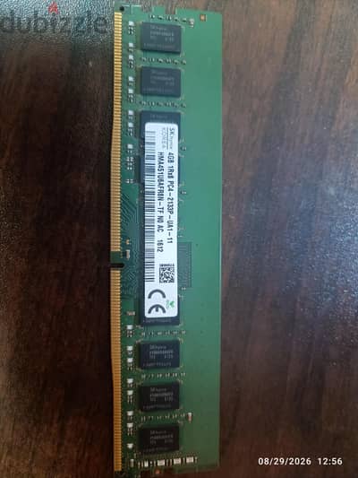 RAM  4Gb ddr4 رام ٤ جيجابايت