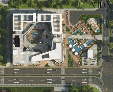 للبيع محل في 6 اكتوبر بالقرب من طريق الواحات SKY GATE MALL بدون مقدم واقساط حتي 10 سنين