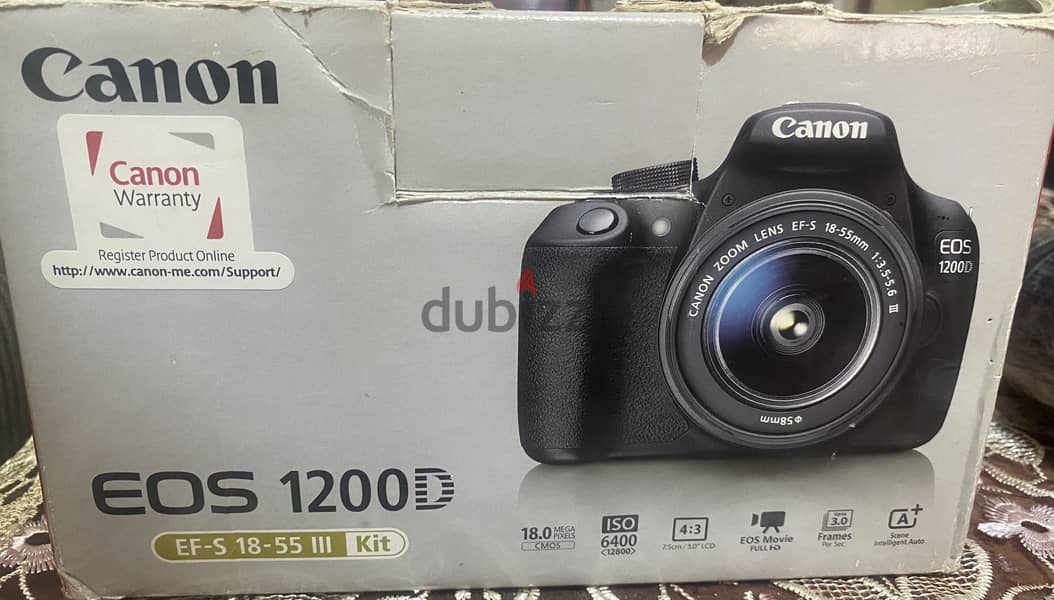 كاميرا كانون EOS 1200 D 2