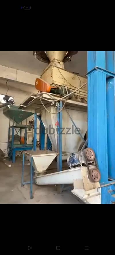 معدات مصنع علف
