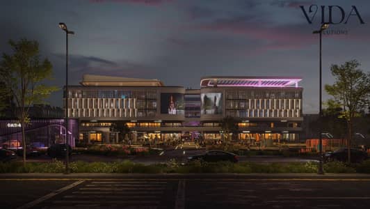 للبيع محل في 6 اكتوبر بالقرب من طريق الواحات SKY GATE MALL بدون مقدم واقساط حتي 10 سنين