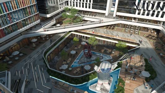 للبيع عياده متشطبه بالكامل في 6 اكتوبر بالقرب من طريق الواحات SKY GATE MALL بدون مقدم واقساط حتي 10 سنين