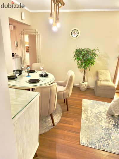 Furnished apartment for rent in Madinaty B7, super deluxe finishing, close to services Furnished apartment for rent in Madinaty B7, super deluxe finishing, close to services