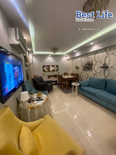 Furnished Ground Floor Apartment for Rent in Madinaty B1 | Private Garden | Next to Open Air Mall | 100 Sqm + 40 Sqm Garden | 2 Bedrooms