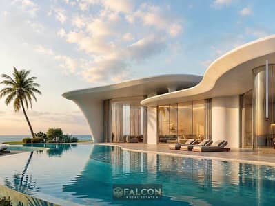 last villa first row 2min to beach with launch price+disc35% equal installment on 6yrs amazing view  in Cali Coast near June, Naya Bay & SwanLake