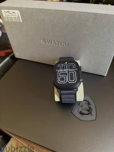 Apple Watch Ultra 3 49mm Black Ti Black