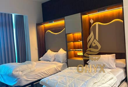 شقة لقطة 51م للايجار بفيو لاجون واقل سعر إيجار في ابراج ذا جيت بالعلمين الجديدة - The Gate Towers in New Alamein