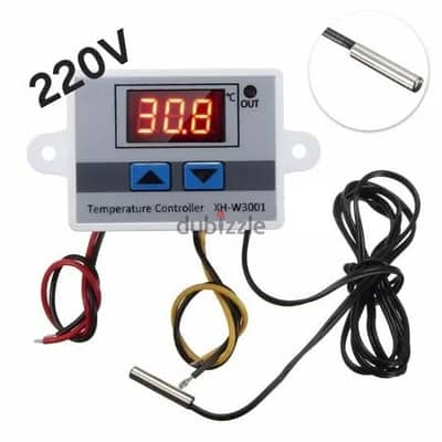 ترموستات XH-W3001 220V للتحكم في الحرارة – جديد