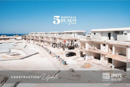 halet for Sale in Marseilia Beach 5  Own your dream chalet with a 10% down payment and installment plans of up to 12 years, with discounts of up to 25