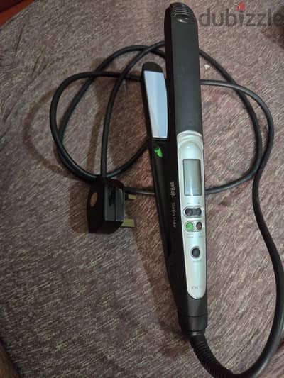 مكواة شعر براون سلكية Braun Satin Hair 7 IONTEC أصلية - شاشة ديجيتال