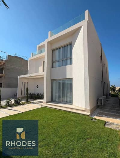 فيلا مستقلة للبيع في مارباي رأس الحكمة | 270م | 5 غرف | 7 حمامات | فيو لاجون | متشطبة بالكامل Marbay Ras El Hekma
