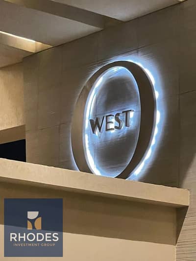 شقه للبيع ريسيل في اكتوبر او ويست 143 متر متشطبه بالكامل بالمطيخ والتكييفات سعرها اقل من الشركه من المالك المباشر o west october