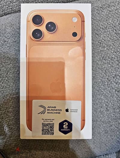 iPhone 17 pro max orange new sealed