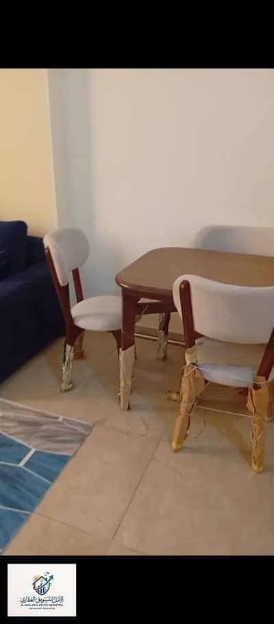 Furnished apartment for rent, first occupancy, Maadi, steps to 77 Street and Maadi Club, very close to the metro and all transportation and services