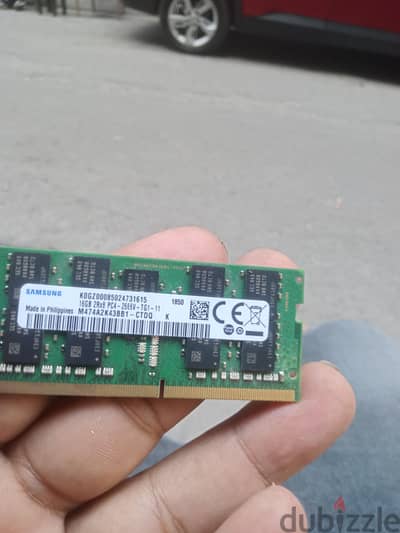 بيع رامه لاب توب 16 جيجا ddr4