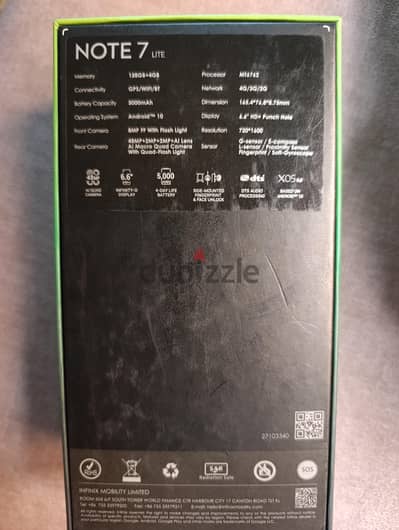 Infinix Note 7 Lite