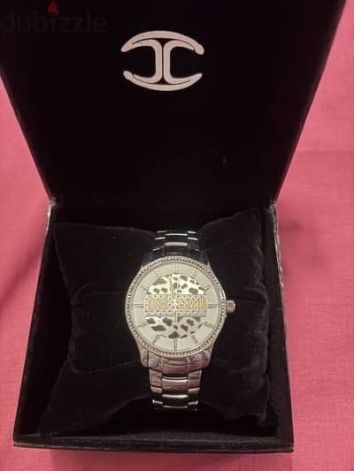 New with box Just Cavali quartz watch