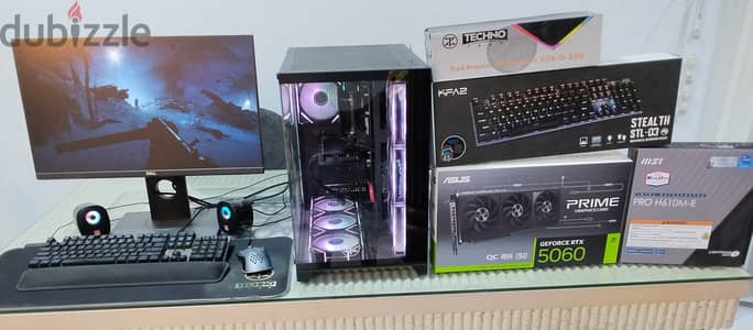 Pc gaming intel i5 14400f and rtx 5060 8gb