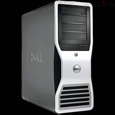 Dell precision T7500 بحالة ممتازة