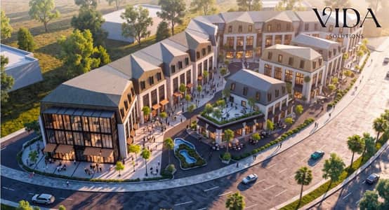 Restaurant or Café for Sale – 120 sqm Directly on Dahshur Link Road Patterns West Mall with 5% Down Payment and Installments of Up to 8 Years