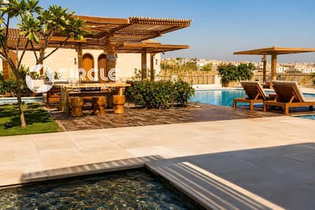 بنتهاوس ١٢٠م مفروش بالكامل للإيجار بإطلالة على اللاجون في مراسي ليا الساحل الشمالي Marassi Lea North Coast