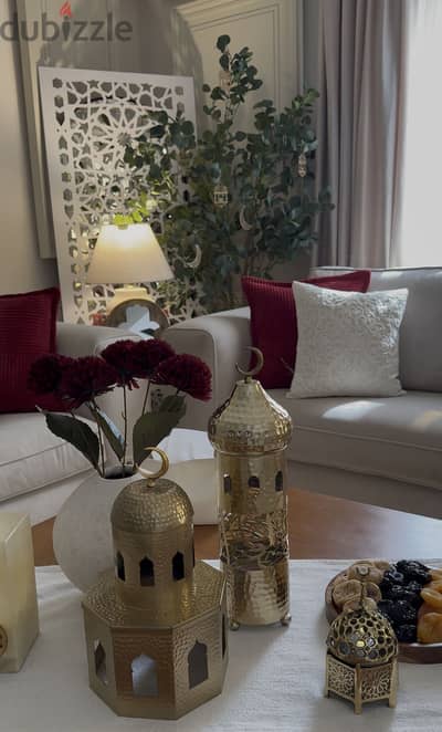 ديكور اسلامي مأذنه ومسجد قبه الصخره
