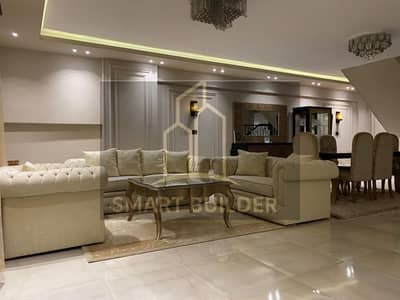 Duplex apartment 300m + garden 100m for sale in the Northern Lotus - First Area (Fifth Settlement)!