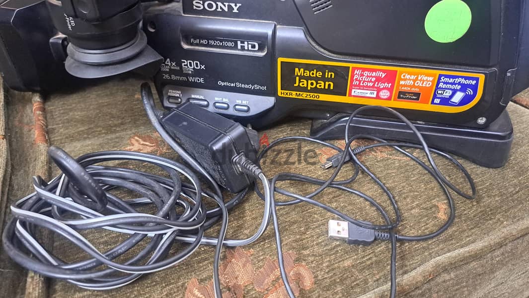 sony video cam 2500 3