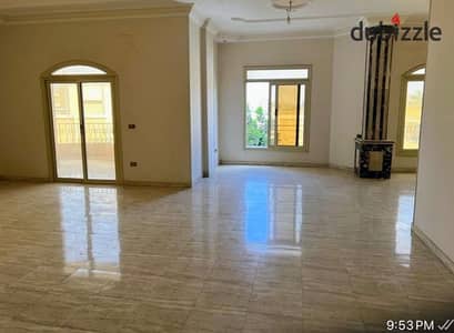 شقة ايجار بالمطبخ في النرجس فيلات  ، 280 متر ، الدور الاول ، متاح غاز طبيعي