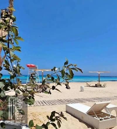 الساحل رجع باسعار زمان شاليه للبيع في الساحل الشمالي متشطب بالكامل والغرف كلها Direct Pool View كاااش بسعر لقطه متاح تقسيط باقل مقدم في