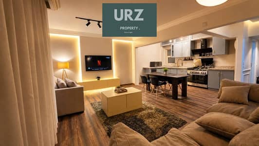 Corner apartment with a view of Center Park in Sarai New Cairo for sale with installments over 12 years and a low down payment Located on the Suez Ro
