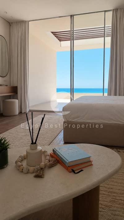 For sale Fully Furnished 1-Bed Branded Residence Katameya Coast (Ras El Hekma)