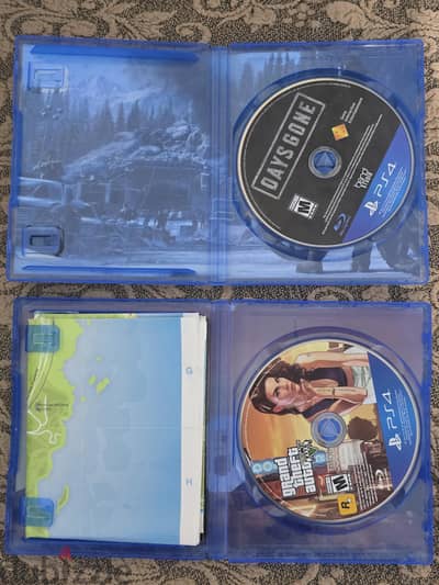 اسطونتين بلاستشن4 gtav + days gone