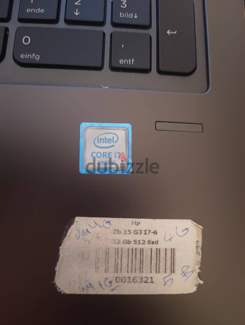 لابتوب HP core i7 workstation 4