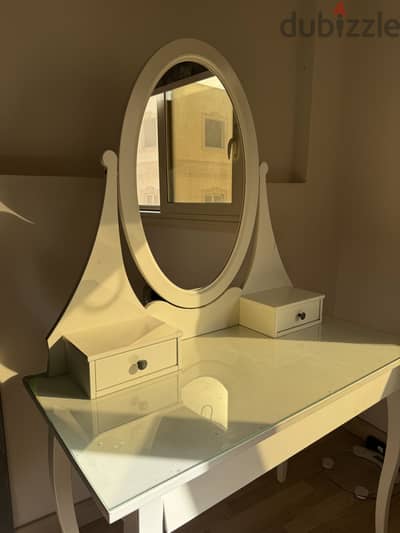  IKEA HEMNES Dressing Table + Mirror | تسريحة شيك بسعر لقطة
